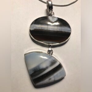 Owhyee Opal 925 Sterling Silver Necklace